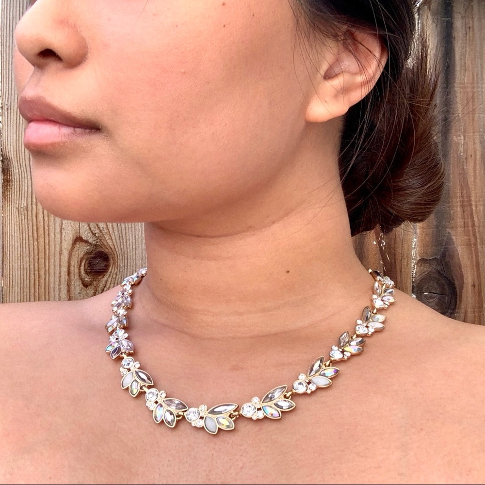 3/$15 💎Rhinestone Statement Necklace | Gold